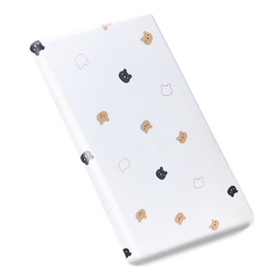 婴儿专用凉席a类夏季床笠宝宝拼接床竹纤维床单竹棉透气床垫罩套