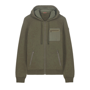 JOTT专柜正品 | 抽绳拉链开衫外套 简约休闲男士卫衣胸前贴袋 春