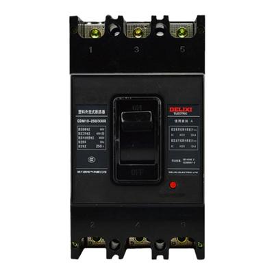 德力西塑壳空开断路器
