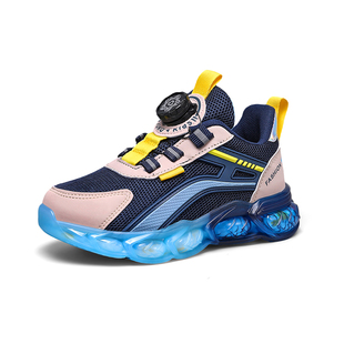 夏季单网男童鞋子网面透气春秋款中大童防滑软底网鞋儿童运动男鞋
