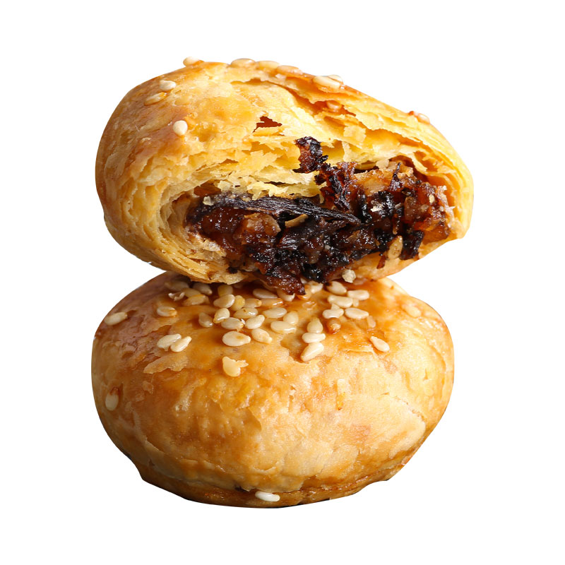 正宗金华小酥饼梅干菜肉烘烤烧饼中式糕点/新中式糕点