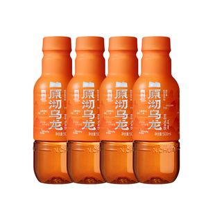 那川新中式原沏乌龙茶 无糖纯茶饮料0糖0卡500ml*4瓶解渴饮品