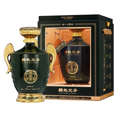 赖氏父子荣曜坛酒53度酱香型白酒