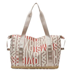 短途旅行包包女式2025新款大容量登机专用行李包可扩展手提旅行袋