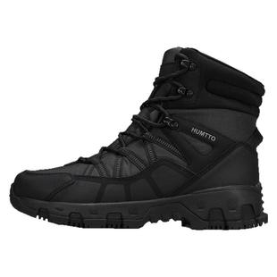 悍途户外雪地靴男冬季冰面防滑防寒加绒保暖棉鞋女高帮登山徒步鞋