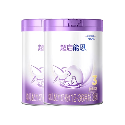 雀巢超启能恩幼儿配方奶粉3段