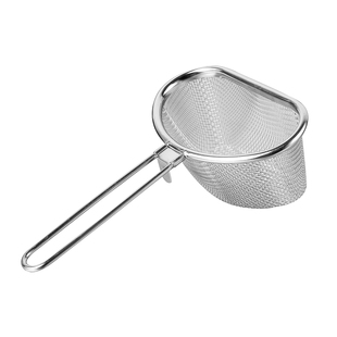 304不锈钢火锅漏勺粉丝猪脑花过滤网筛带挂钩捞勺煮面条涮肉烫勺