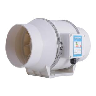 4寸6寸8寸斜流强力静音管道风机160厨房卫生间通风换气排气扇艾灸