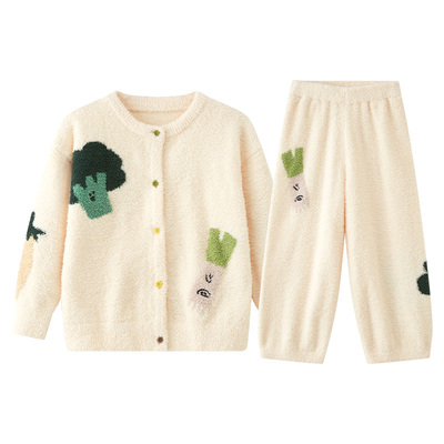 小番薯2025新款儿童家居服套装