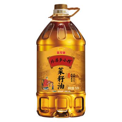 金龙鱼外婆乡小榨菜籽油5L食用油