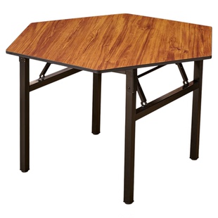 折叠桌狗腿桌五人六人斗地主棋牌桌五角五位桌六角六位桌扑克牌桌