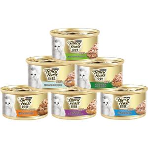 珍致猫罐头营养浓汤罐白肉成猫幼猫咪零食进口湿粮24罐整箱