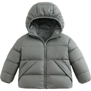 马克珍妮男童城市户外三防超轻加厚保暖羽绒服231512