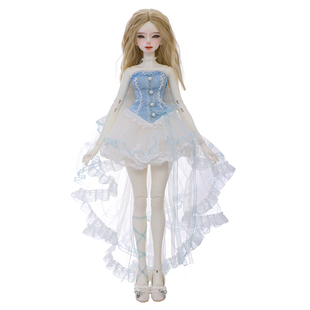 ShugaFairy正版bjd4分娃娃约菲尔芭蕾公主拖尾裙手绘树脂关节玩偶