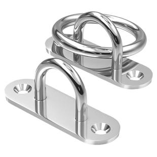 304不锈钢挂钩大全吊扇沙袋钩灯钩固定卡扣挂件U型形承重吊环吊钩