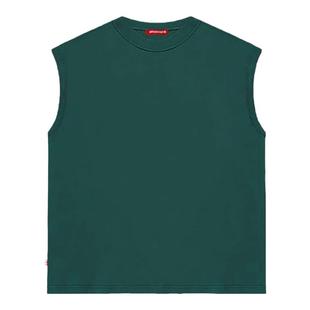 魔天斧MF跑酷刷毛纯棉健身背心男女街头潮篮球嘻哈坎肩无袖T宽松