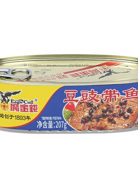 鹰金钱深海豆豉带鱼罐头无防腐剂