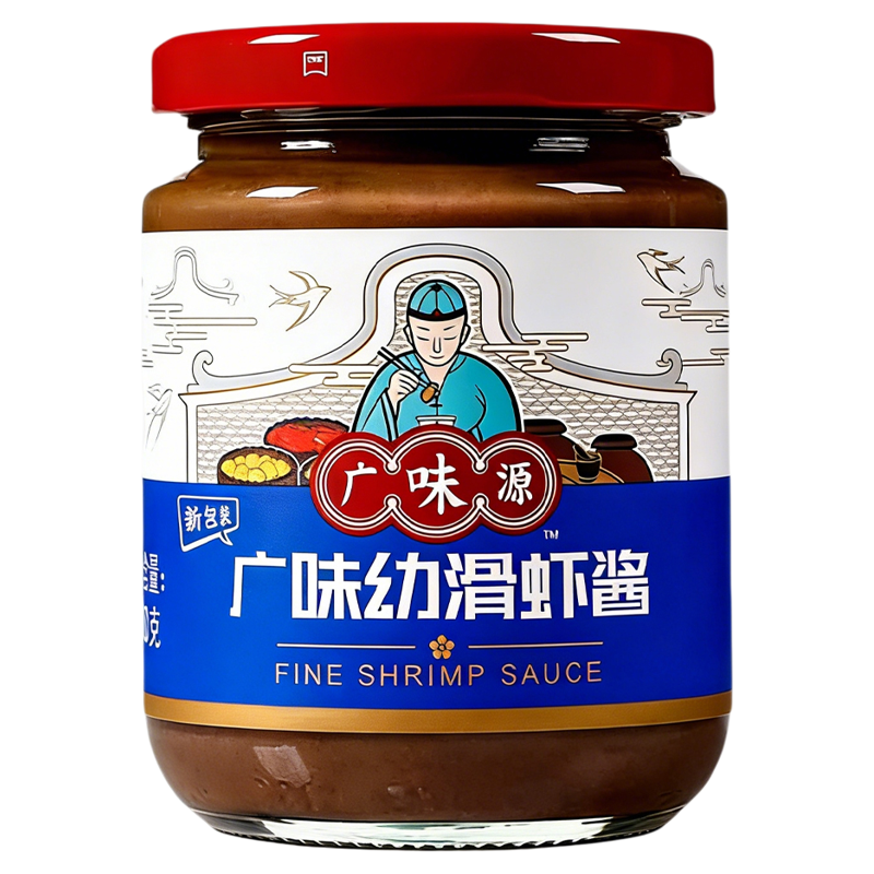 广味源广味幼滑虾酱250g瓶装