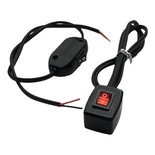 大功率防水开关带线大电流 汽车粘贴式小开关led按钮改装灯装饰灯