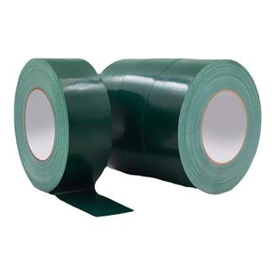 绿色地毯胶带不留胶强力防水加厚撕下无痕花艺封窗单面沾地高粘度地标贴纸牛皮交代地膜专用墨绿色布基胶带