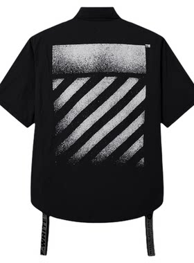 OFF-WHITE™短袖衬衫上衣
