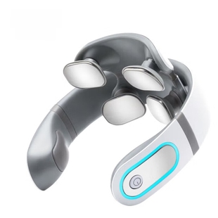 奥克斯颈椎按摩器颈部家用多功能护颈仪揉捏脊椎热敷脖子疏通神器