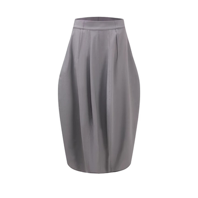 ALL BEINGS2026SS春季新品设计感通勤穿搭花瓣剪裁立体感长裙