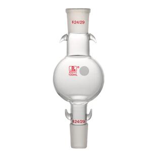 三爱思 储液球A27 加液球溶剂溶液储存瓶缓冲玻璃瓶50-5000ml 配层析柱双钩挂皮筋防脱落 物理化学实验室器材