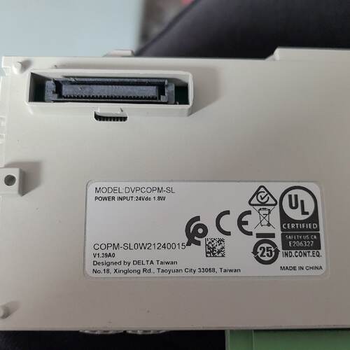 【询价】台达模块DVPCOPM-SL 件 实物图拍摄 成色如适用