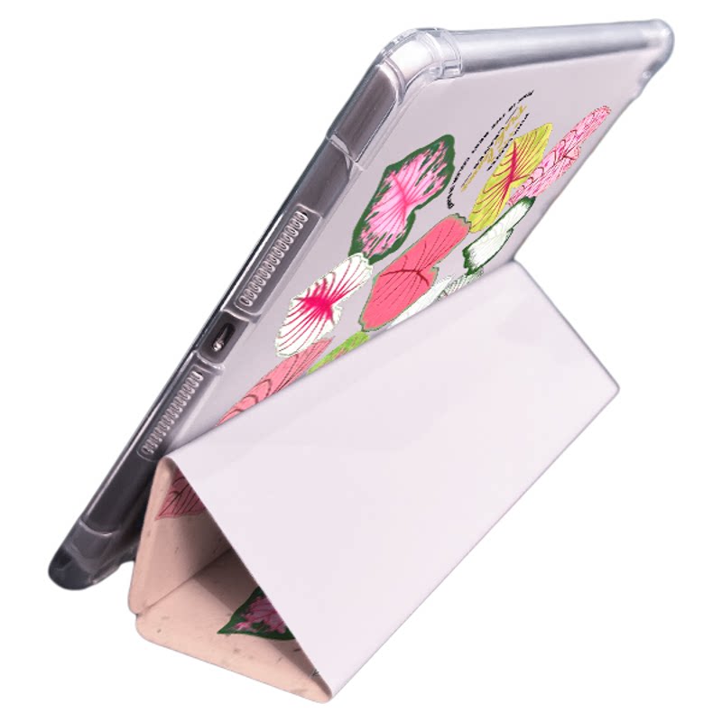 适用于ipad三折硅胶保护壳防摔