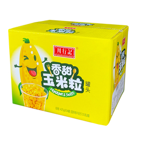 川行记玉米粒425g*24罐头整箱
