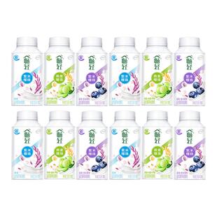 伊利畅轻酸奶低温250g*12瓶爆珠原味紫米蓝莓青提苹果【顺丰】