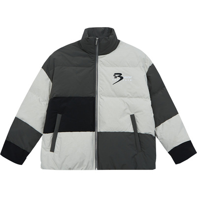 beaster小恶魔拼接羽绒服