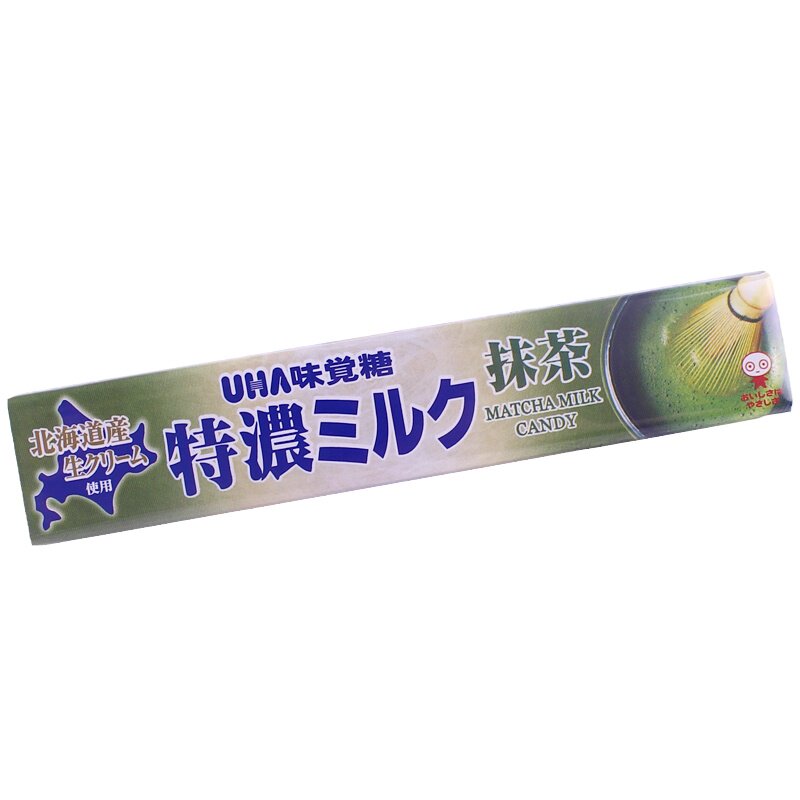 悠哈日本进口特浓抹茶味觉糖糖