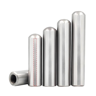 内螺纹圆柱销排气槽GB120销钉定位销汽车检具夹具模具肖子透气孔