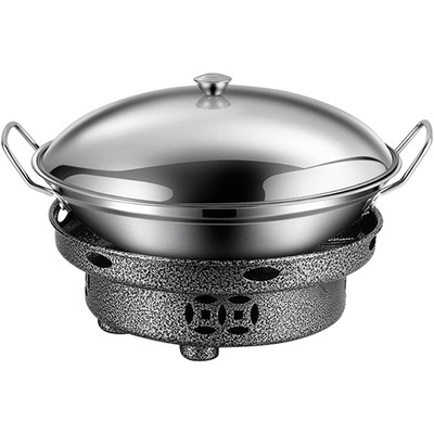 干锅锅具酒精炉小火锅2025新款家用高端防风锅仔户外便携炉子固体