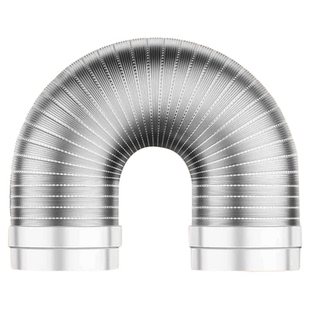 油烟机排风管厨房抽油机排气通风管道排烟管加厚纯铝烟管管子配件