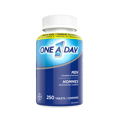 【自营】拜耳oneaday男士复合维生素250粒截至效期27年2月