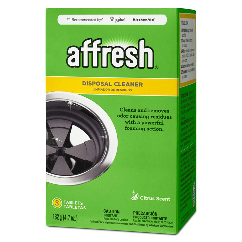 Affresh厨房垃圾厨余处理器清洁剂块除臭柠檬香泡沫美国进口 现货