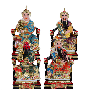 树脂祝福客厅五路财神佛像摆件
