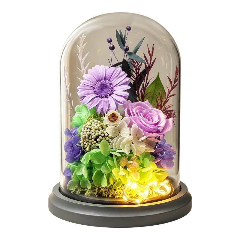 教师节向日葵永生花礼盒摆件