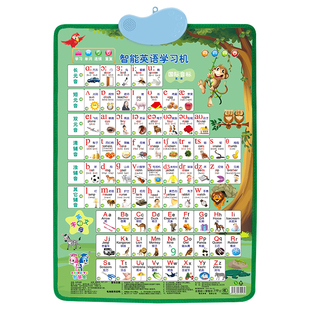 48个英语音标发音有声挂图国际字母宝宝早教幼儿英文启蒙儿童玩具