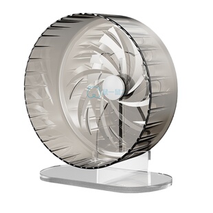 仓鼠跑轮超静音24cm大号滚轮金丝熊专用跑步宠物用品支架玩具造景