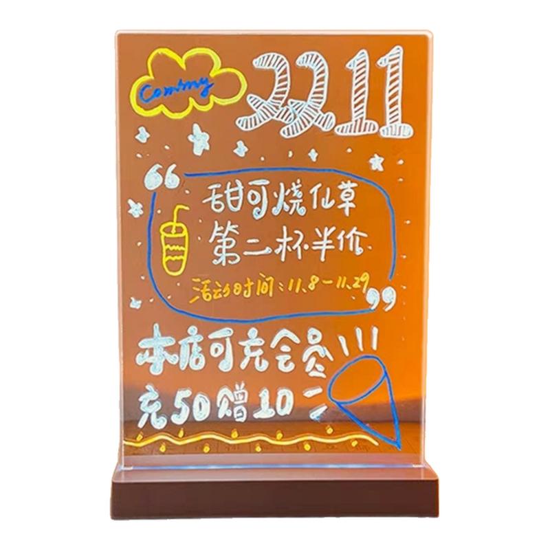 摆摊展示牌专用小黑板LED广告牌