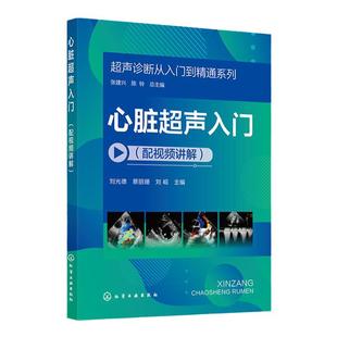 超声诊断从入门到精通系列 心脏超声入门配视频讲解 病例典型丰富 超声断面图体位图手绘示意图讲解 超声初学者完整入门学习参考书