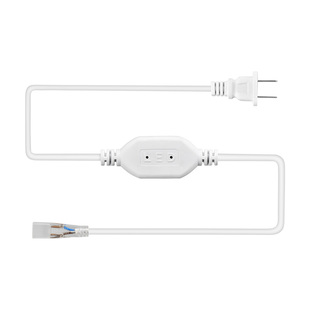 led灯带插头两针接头220V高压变压器免焊连接头驱动器灯条配件