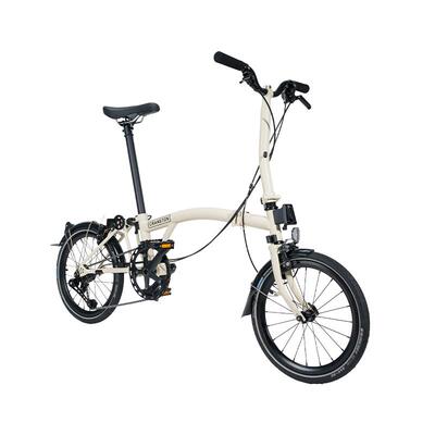 CRANSTON象牙白P4三折叠自行车