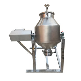 小型手动搅拌机不锈钢食品饲料干粉粉末手摇中药混料机搅拌器