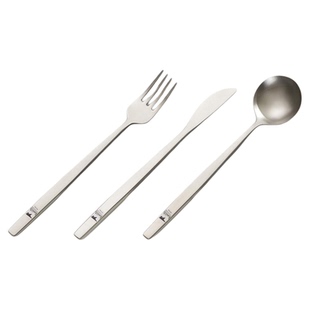 KEITH铠斯纯钛礼盒装餐具便携式携带方便筷子勺子套装轻量化设计