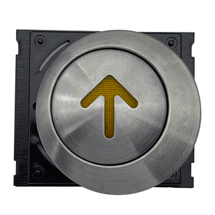 日立电梯配件按钮CL-PO橙色橙光A4N13895不锈钢按钮外呼楼层按键